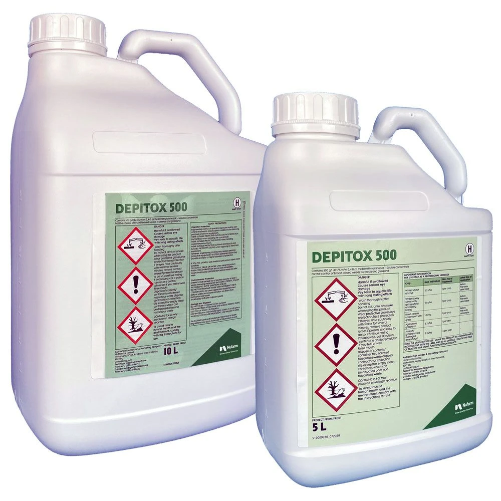 Depitox500 - Grassland Weedkiller Boom & Spot Spraying Approval 1 Depitox500 - Grassland Weedkiller Boom & Spot Spraying Approval