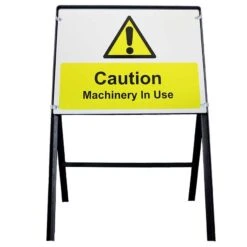 Machinery In Use Sign 4 Machinery In Use Sign -Garden & Outdoors Shop machinery sign 3 1