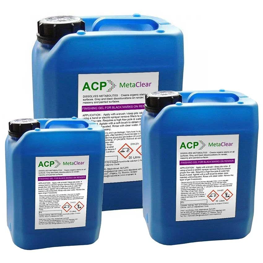 MetaClear - Removes Black Fungal Staining On Walls, Render & Masonry 1 MetaClear - Removes Black Fungal Staining On Walls, Render & Masonry