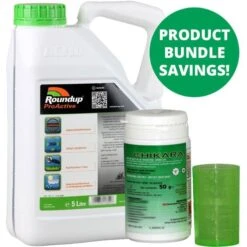 Roundup ProActive 5L + Chikara 50g – Long Lasting & Glyphosate Bundle