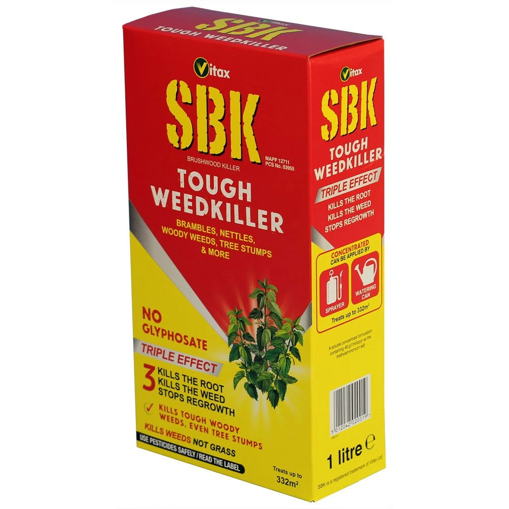 SBK Brushwood Killer 1 L - For Control Of Tough Woody Weeds 1 SBK Brushwood Killer 1 L - For Control Of Tough Woody Weeds