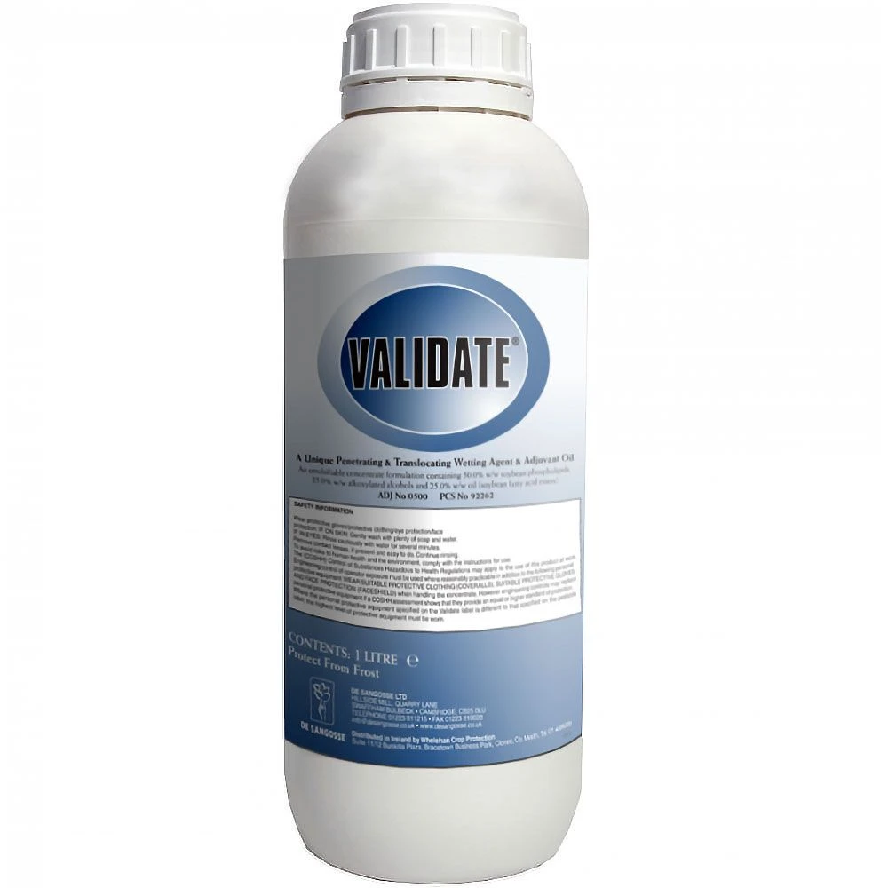Validate 1L - Maximises Herbicide Performance 1 Validate 1L - Maximises Herbicide Performance