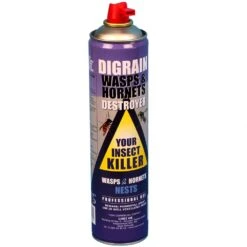 Digrain Wasps & Hornets Destroyer 600ml 5 Digrain Wasps & Hornets Destroyer 600ml -Garden & Outdoors Shop wasp spray no lid